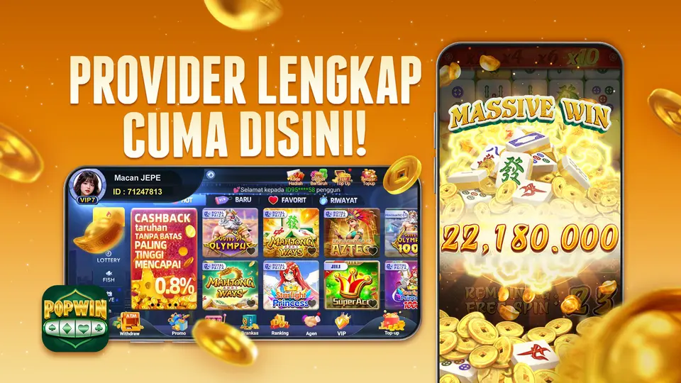 POPWIN APK Resmi Unduh Indonesia